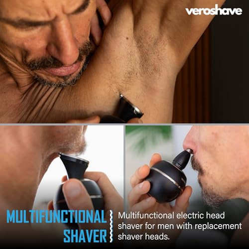 VEROSHAVE wet-dry compatible shaver supports diverse grooming routines