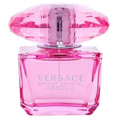 Versace Bright Crystal Absolu bottle close-up highlights jewel tone color