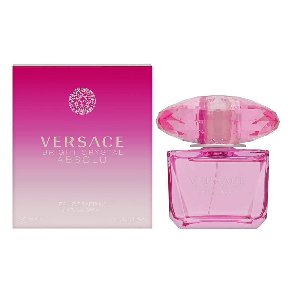 Versace Bright Crystal Absolu bottle ready for daily wear and confident evenings