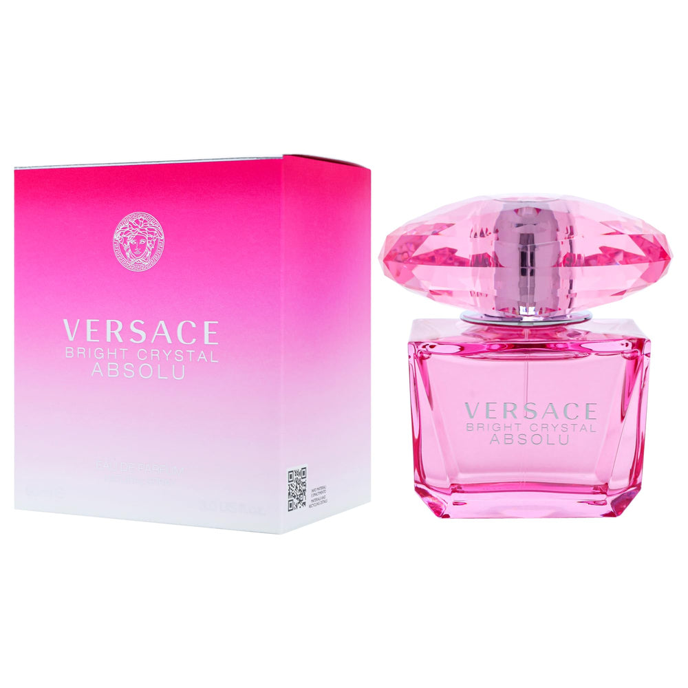 Versace Bright Crystal Absolu on-skin application shows lasting freshness