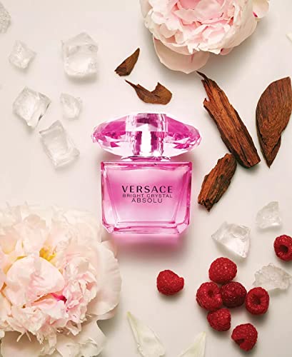 Versace Bright Crystal Absolu spray-action shot ideal for daily wear