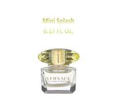 Versace Bright Crystal Absolu travel bottle, portable luxury fragrance for on-the-go use.