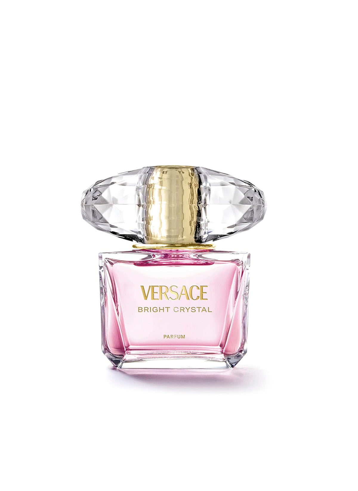 Versace Bright Crystal bottle highlights crystal brightness for everyday elegance and fresh confidence.