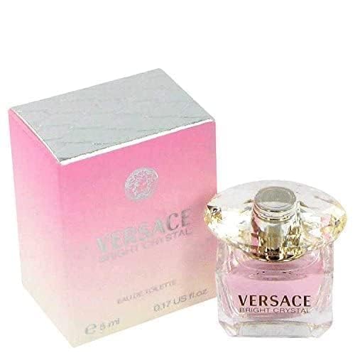 Versace Bright Crystal mini travel case shows secure, portable fragrance for trips.