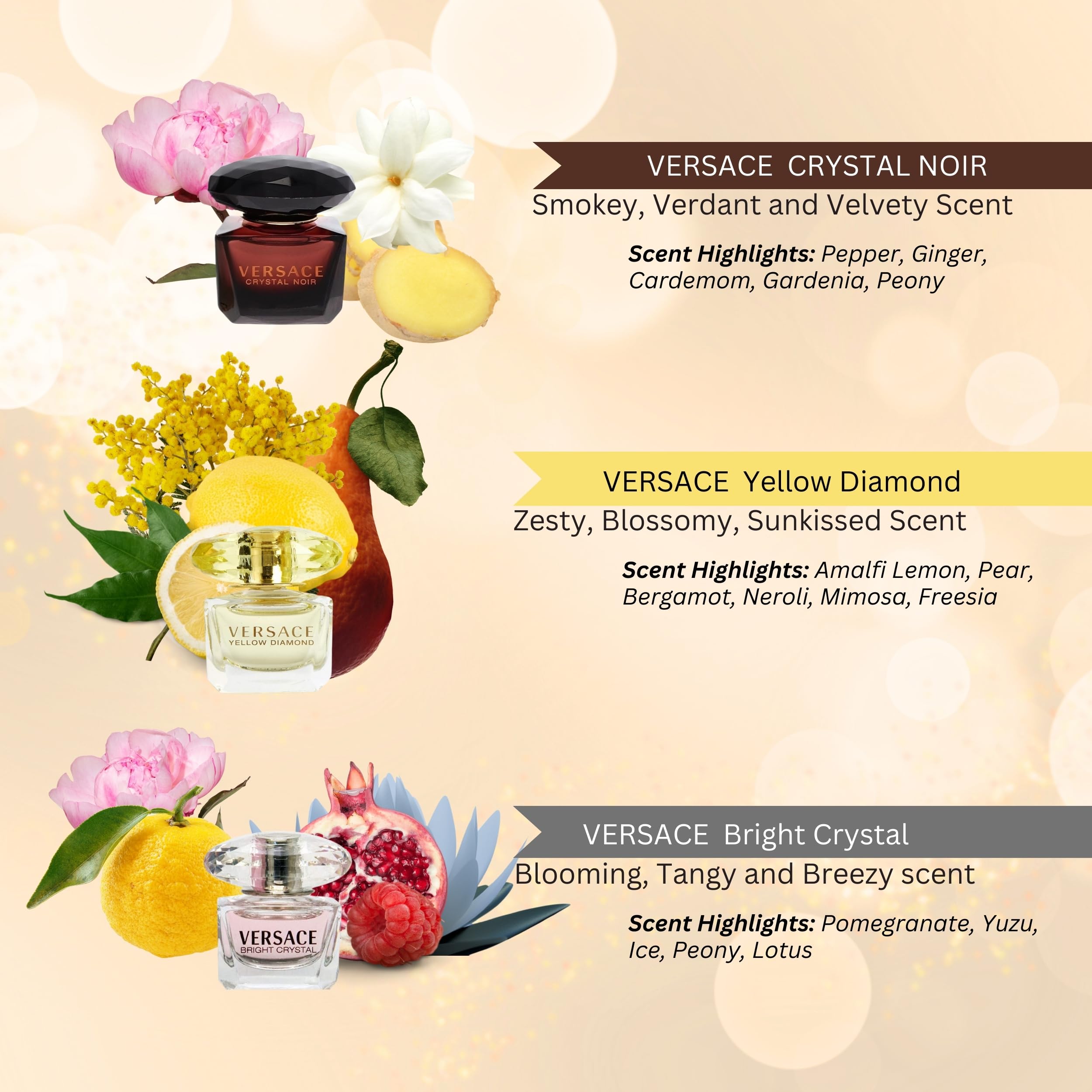 Versace Bright Crystal travel perfume on-the-go floral freshness