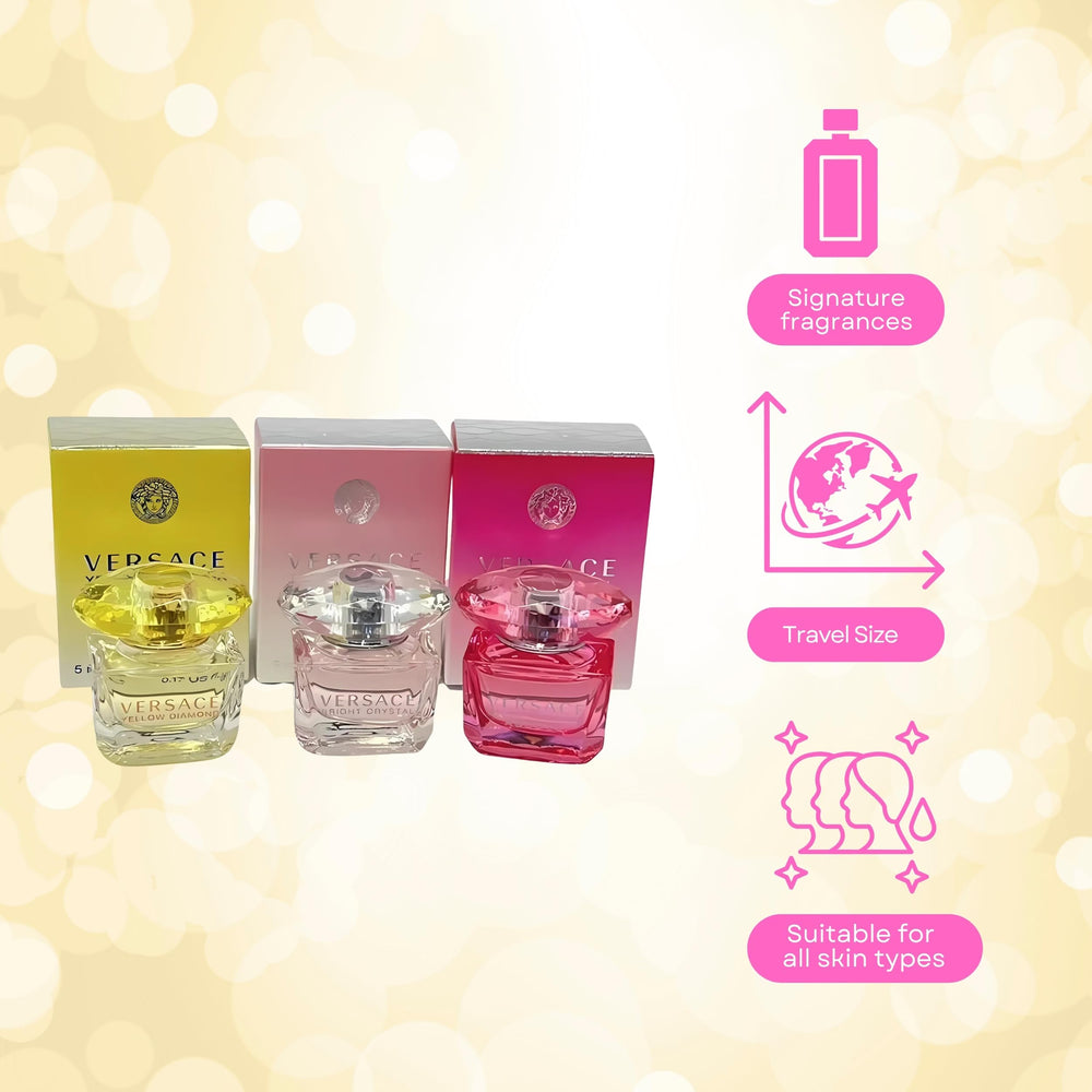 Cofre regalo Versace con diseño elegante, lujo para ella.
