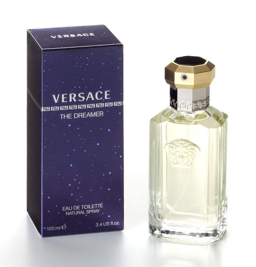 Versace Dreamer packaging box highlighting gift-ready presentation.