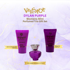 Versace Dylan Purple bath gel for refreshing routines.