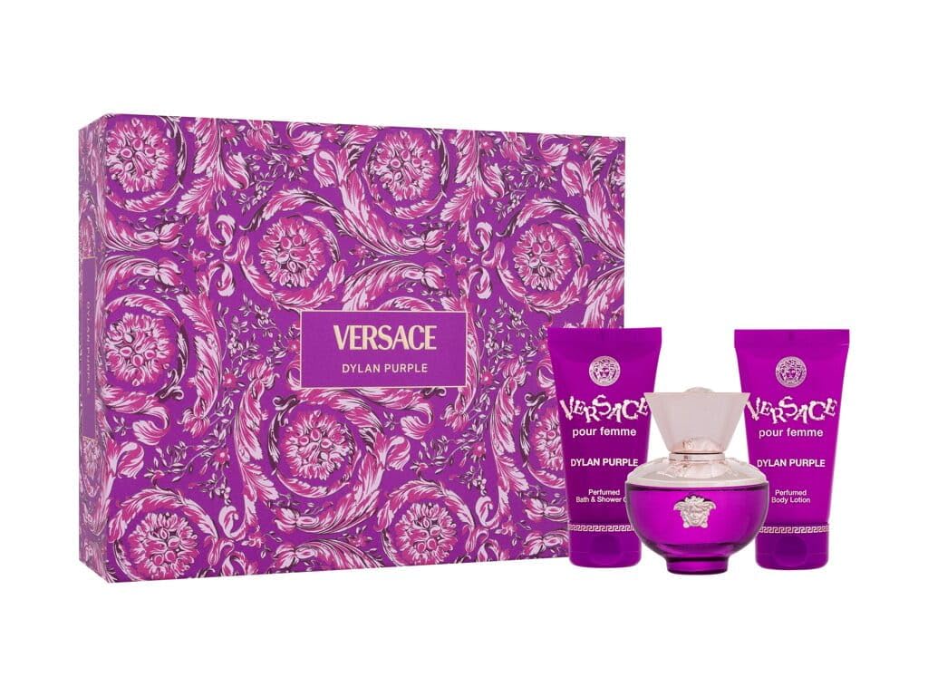 Versace Dylan Purple EDP spray – floral-pear fragrance for everyday elegance