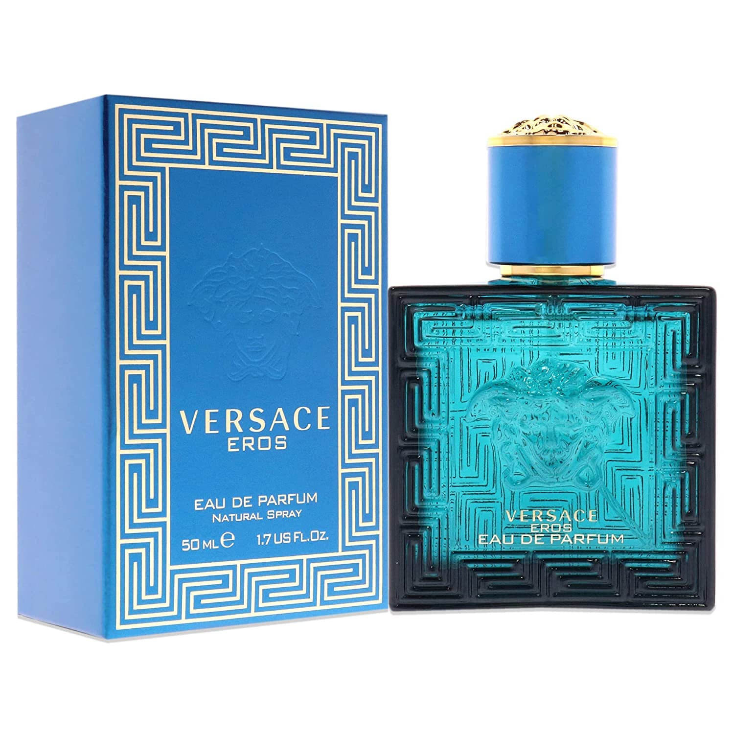 Versace Eros packaging box image highlighting luxury branding for premium gifting experience