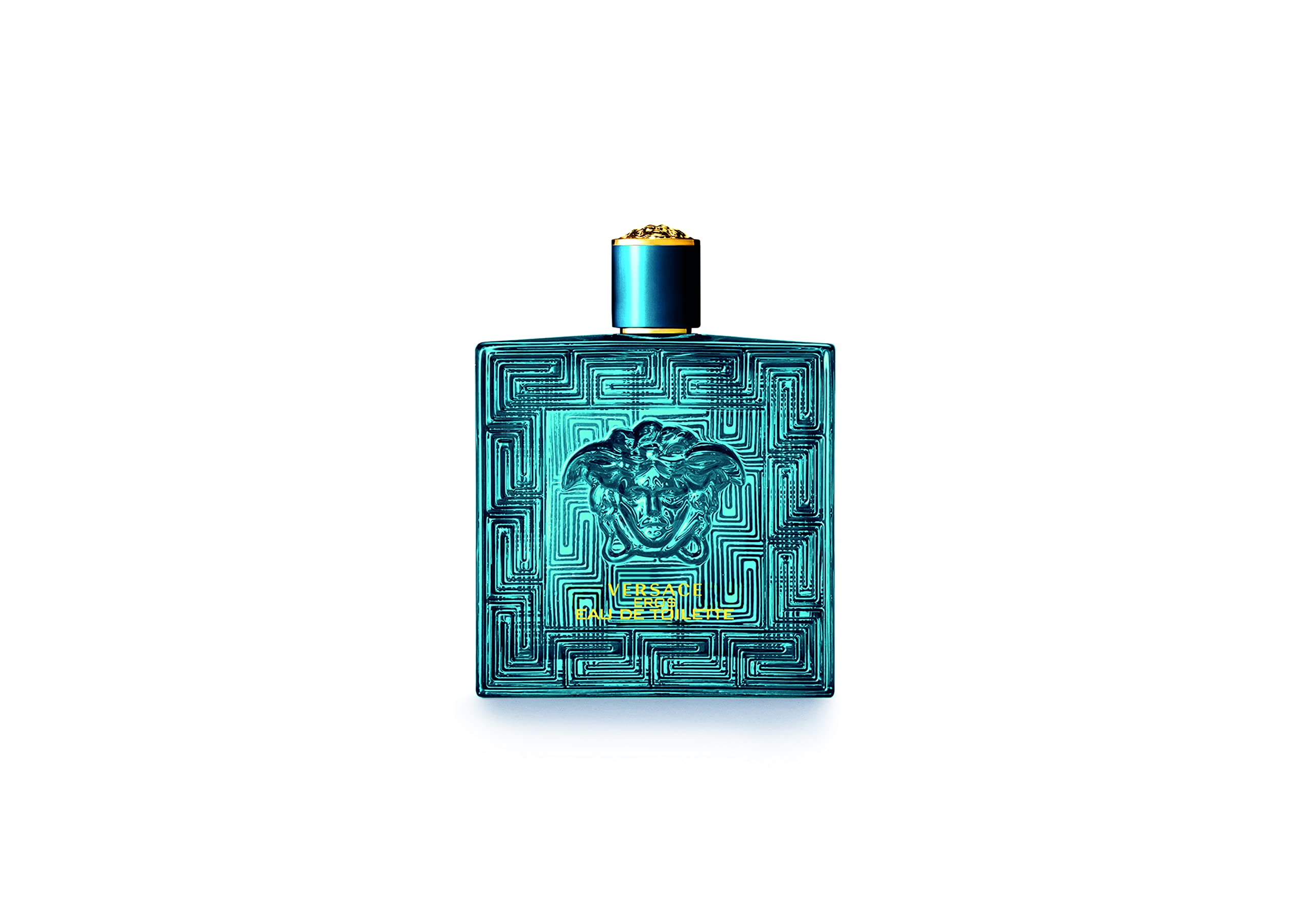 versace eros for men spray bottle display, bold, confident scent for special nights