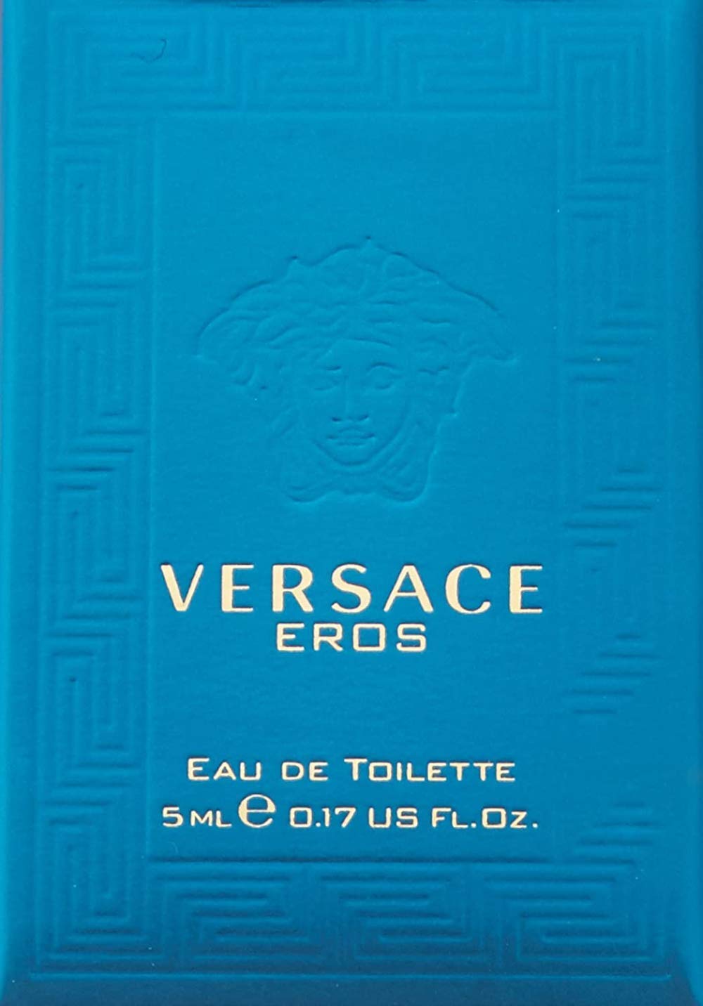 Versace Eros Mini EDT packaging box, authentic branding for display