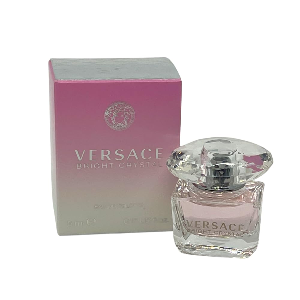 Versace Mini bottles display appeals to testers and travelers seeking variety in one compact kit.