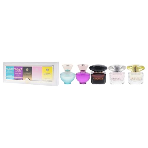 Versace Bright Crystal mini bottle with sparkling floral scent for daytime allure