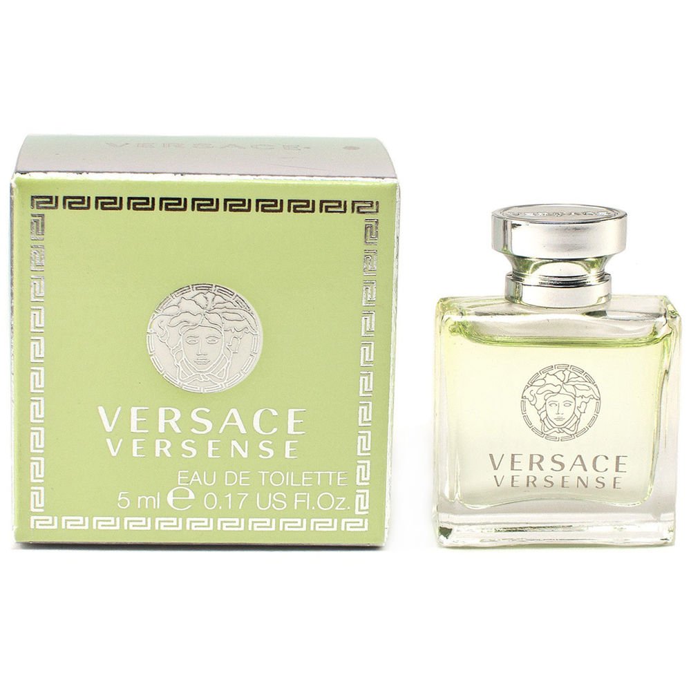 Versace Versense bottle front 5ml travel size for on-the-go fragrance