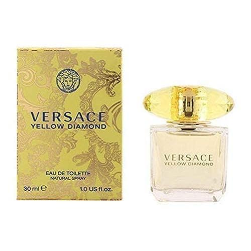 Versace Yellow Diamond packaging outside reflects bold iconic color story.