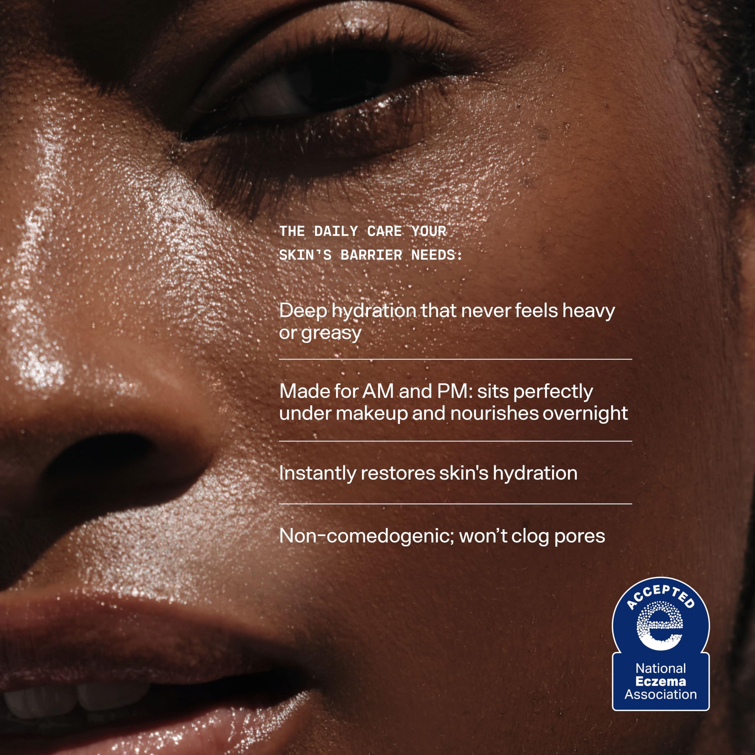 Versed Daily Recovery ingredient shot emphasizes 5% squalane for hydration.