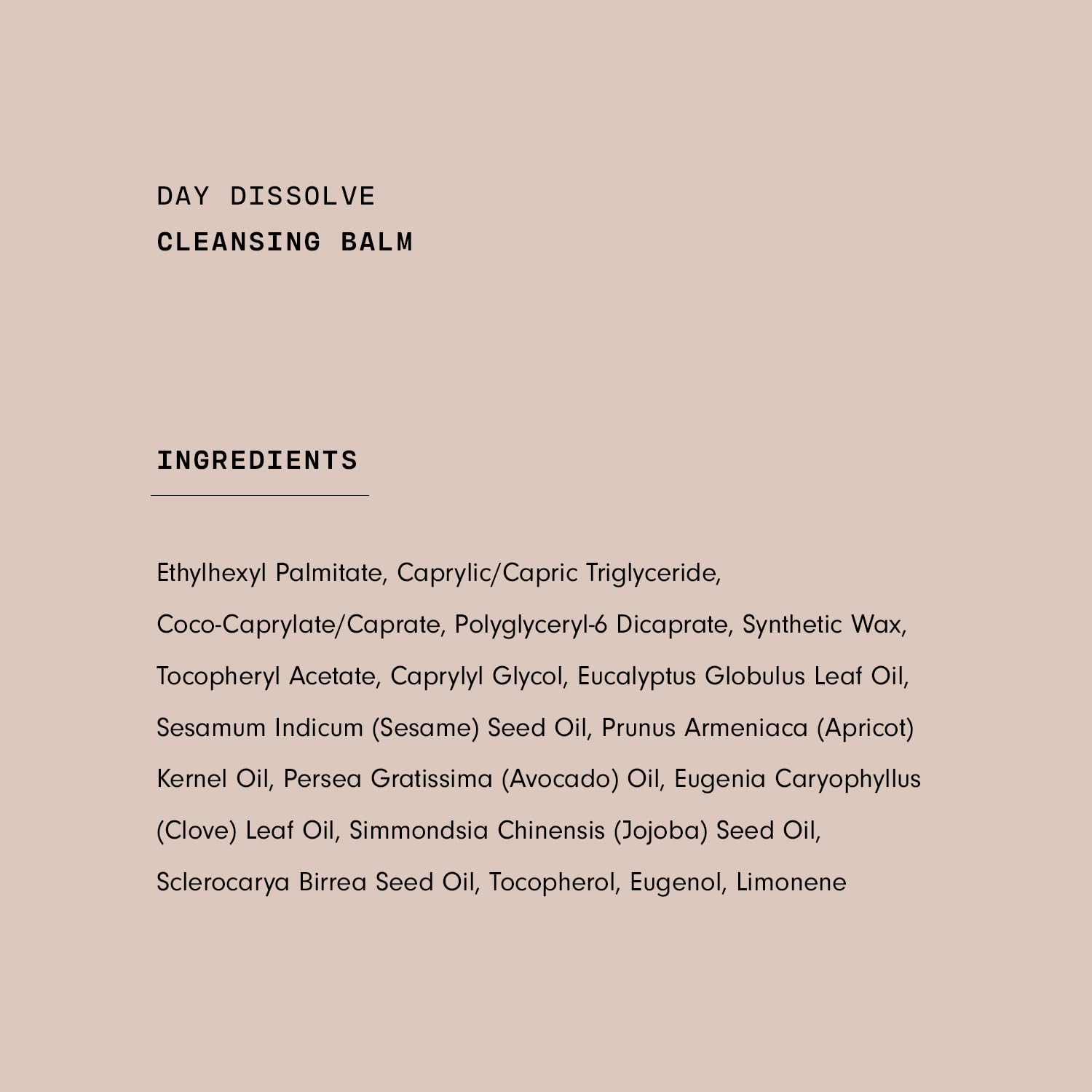 Versed Day Dissolve Balm kickstarts PM wind-down routine.
