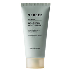 Versed Dew Point gel moisturizer bottle showing lightweight hydration for daily use