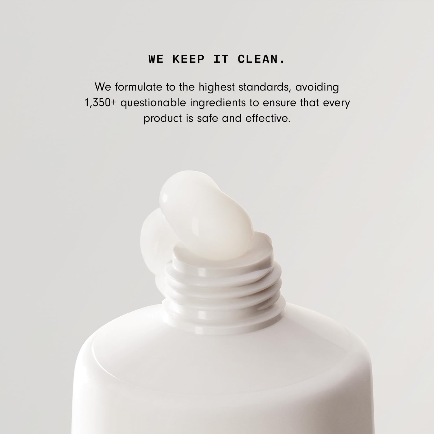Versed Dew Point Gel Moisturizer being dispensed with a spatula