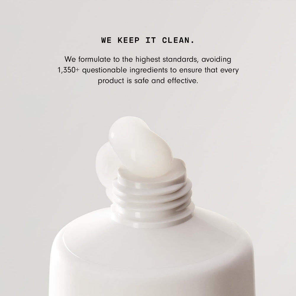 Versed Dew Point Gel Moisturizer being dispensed with a spatula