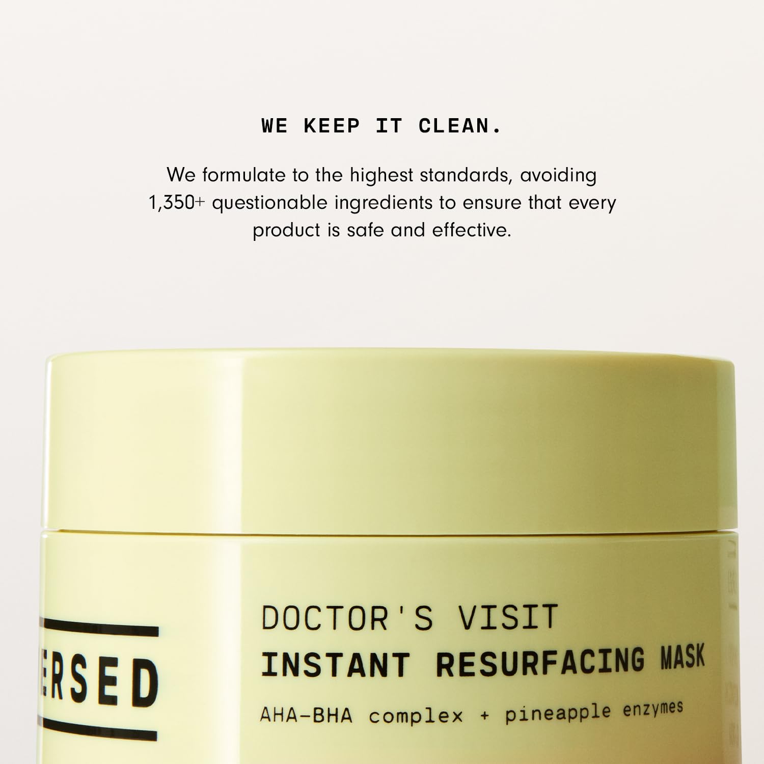 Versed Doctor's Visit night routine integration for weekly skincare ritual