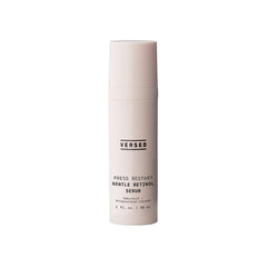 Versed Press Restart serum bottle closeup highlights gentle retinol alternative benefits for sensitive skin