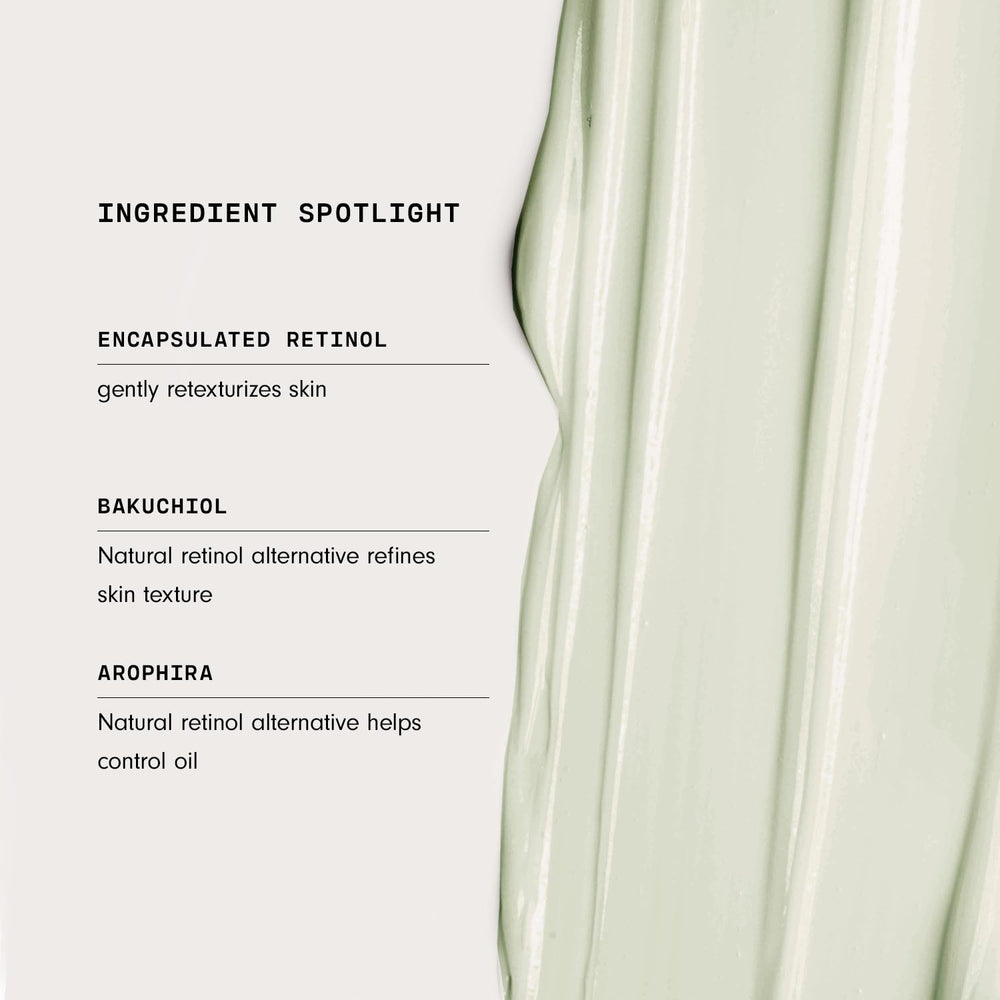 Versed Press Restart serum pump dispensing closeup shows easy nightly application