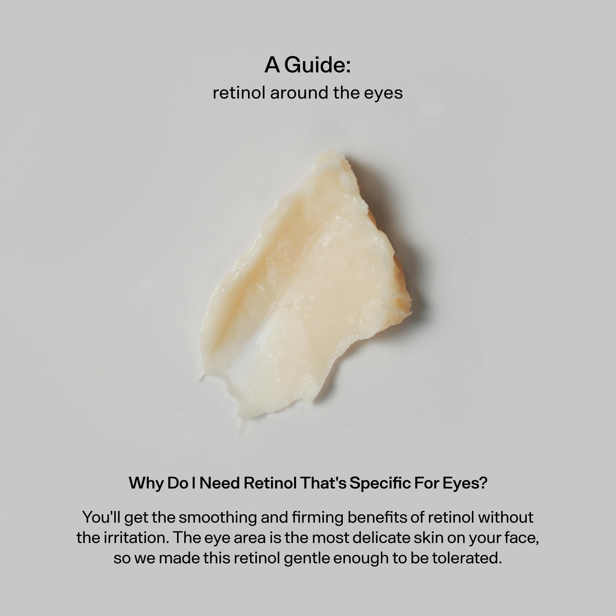 Versed Smooth Landing moisture-barrier graphic illustrating enhanced hydration around the eyes