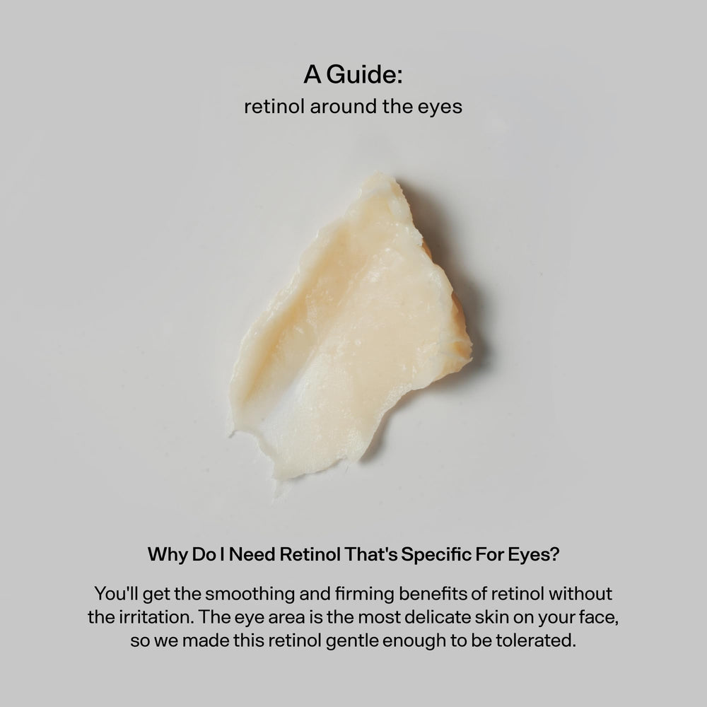 Versed Smooth Landing moisture-barrier graphic illustrating enhanced hydration around the eyes