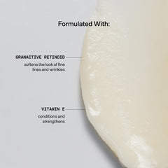 Versed Smooth Landing vitamin-e-black-currant panel signaling antioxidant protection for delicate eye skin
