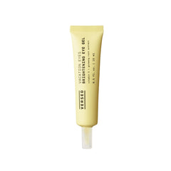 Versed Vacation Eyes brightening eye gel tube close-up highlighting a brightening formula