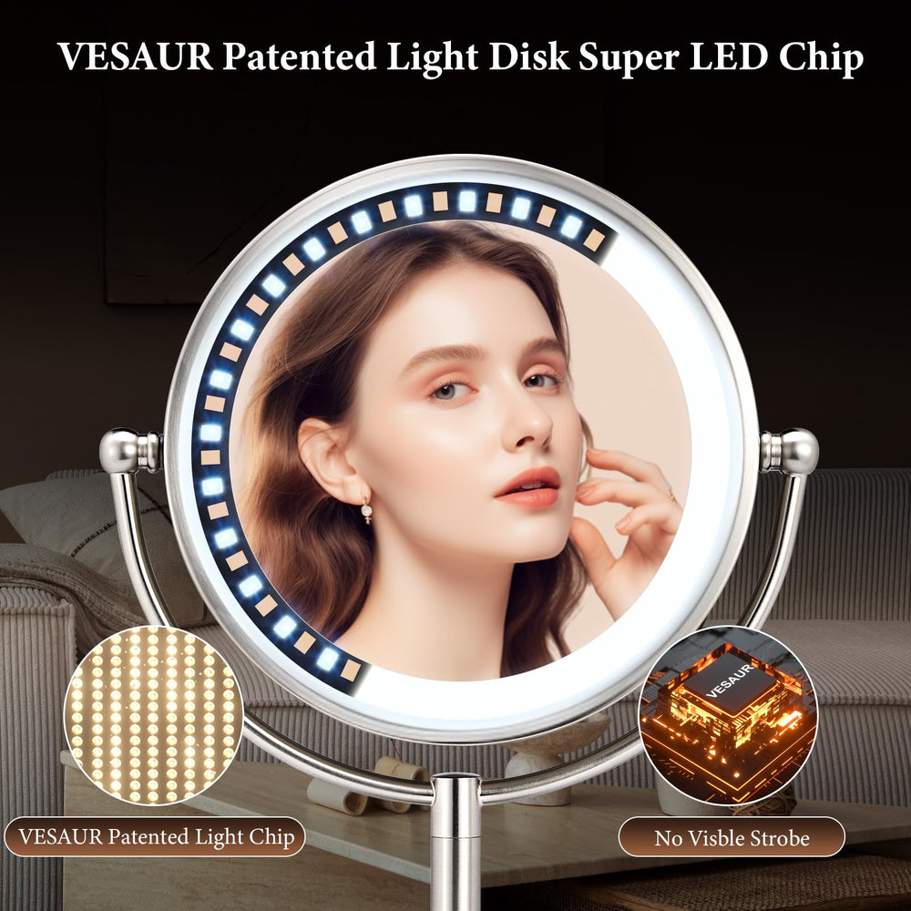 VESAUR dual-power operation enables wired or battery-powered use anywhere