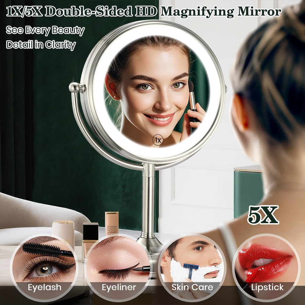 VESAUR mirror arrives in a luxurious gift box, ready for gifting occasions.
