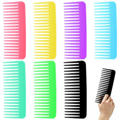 Vesici 100-pcs wide-tooth combs pack for travel and bulk donations