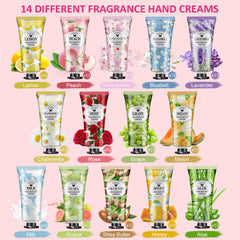 VESPRO hand cream nourishes dry hands with shea butter.