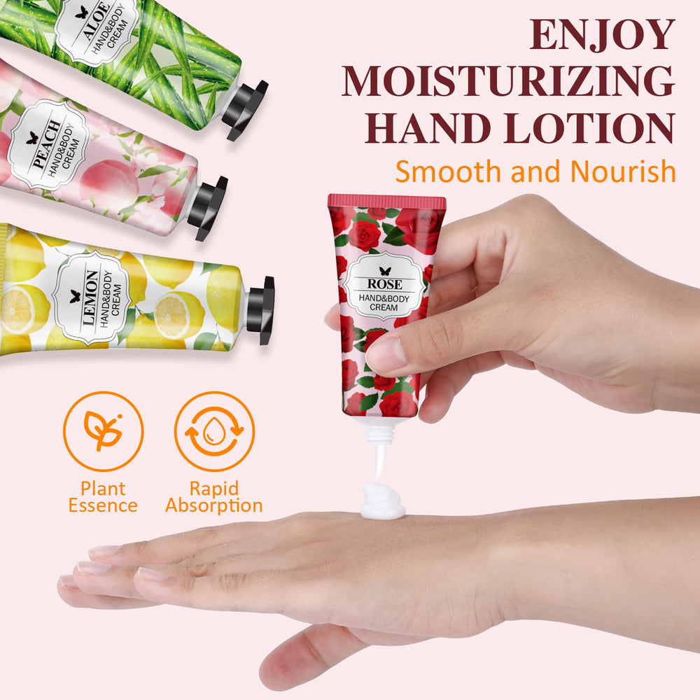 VESPRO 56Pack Hand Cream Gift Set packaging box elegant and gift-ready presentation