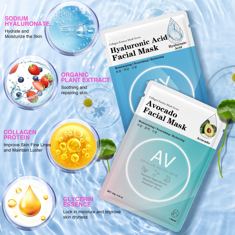VESPRO advanced-technology moisture mask close-up highlighting rapid nourishment.