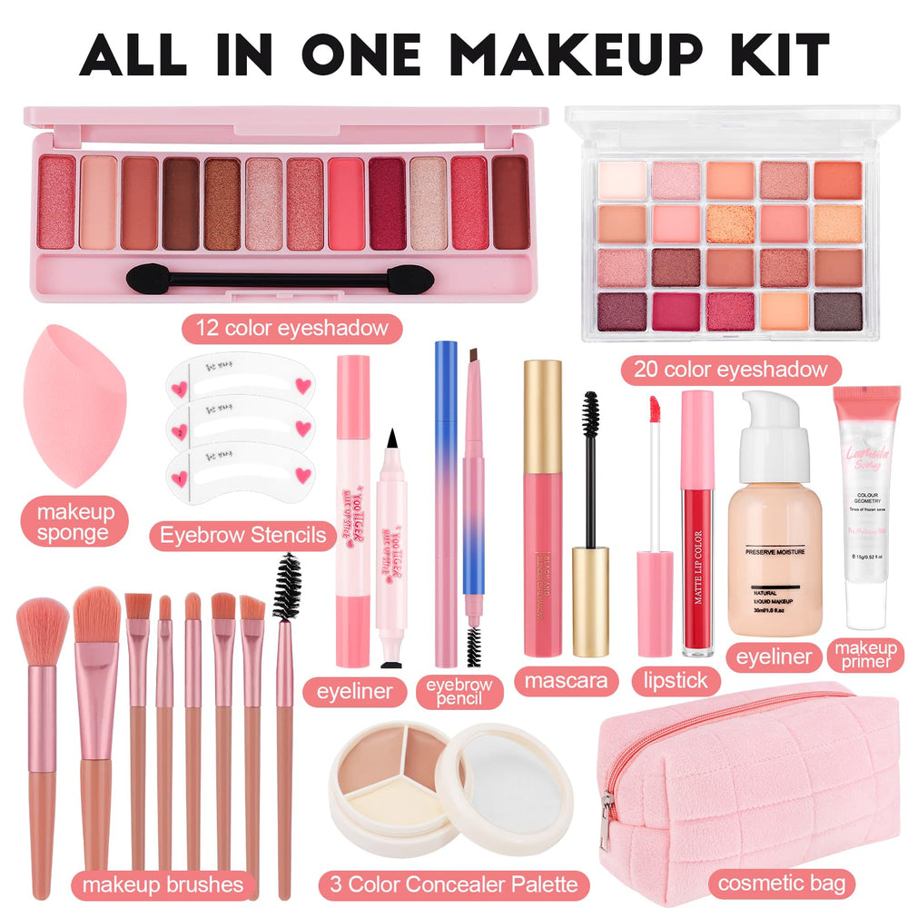 VESPRO All In One Makeup Kit primer tube creates a smooth base for flawless skin.