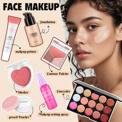 VESPRO foundation duo delivers buildable coverage for a natural finish.