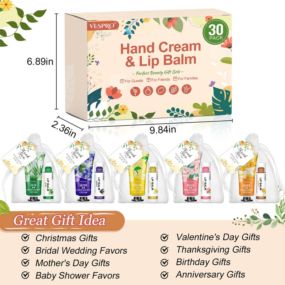 VESPRO five fragrances lemons, grapes, peaches, aloe, honey offer variety.