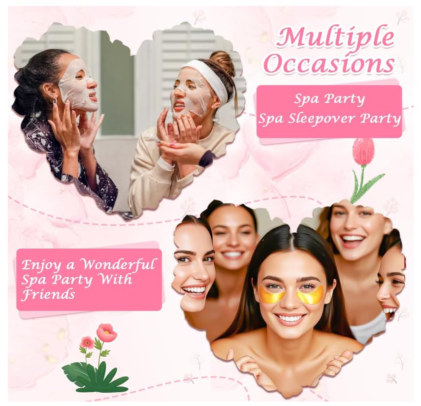 VESPRO gift packaging highlights a ready-to-gift spa party kit.