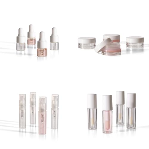 Vessara mini lip gloss tubes ideal for portable color and quick touch-ups.