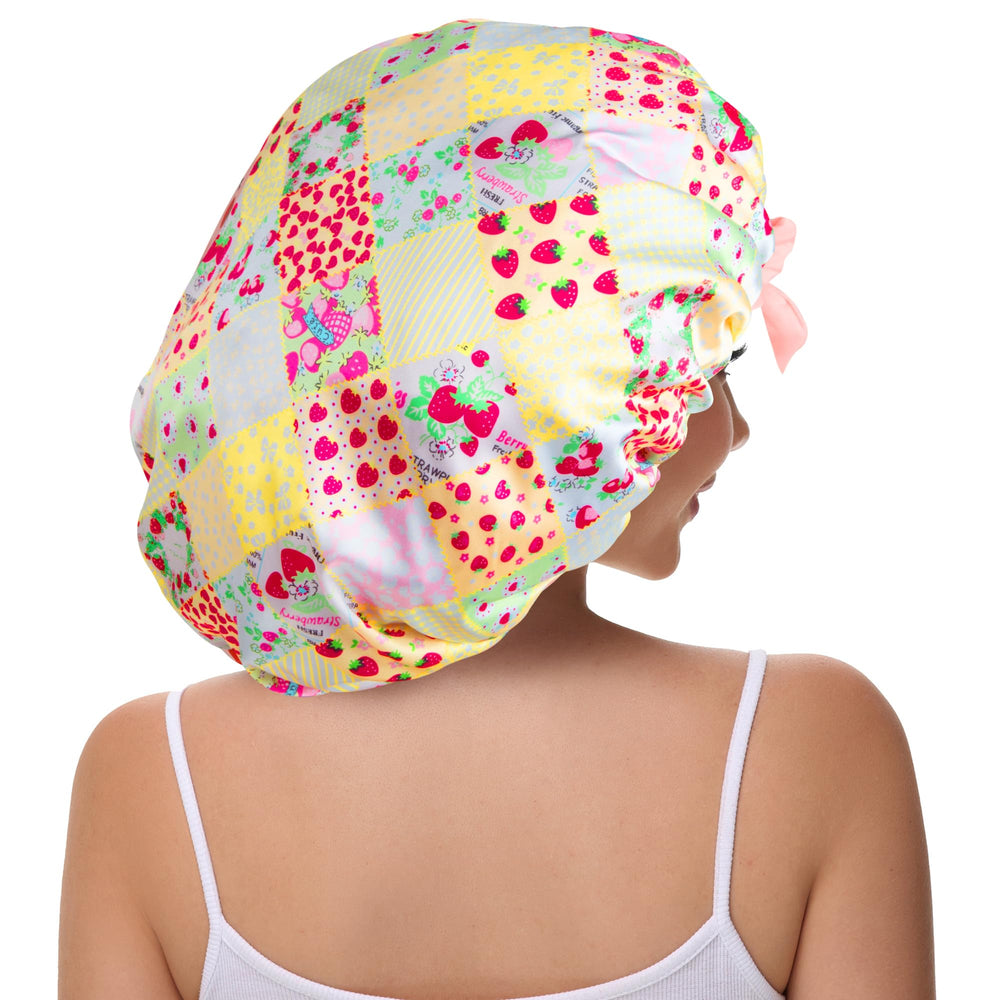 Vettres satin adjustable band demonstrates secure, slip-free fit during sleep