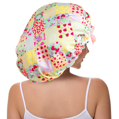 Vettres satin adjustable band demonstrates secure, slip-free fit during sleep