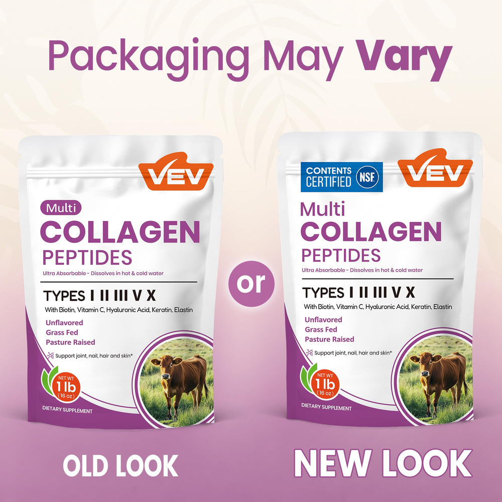 VEV scoop with powder demonstrating single-serving convenience and portioning