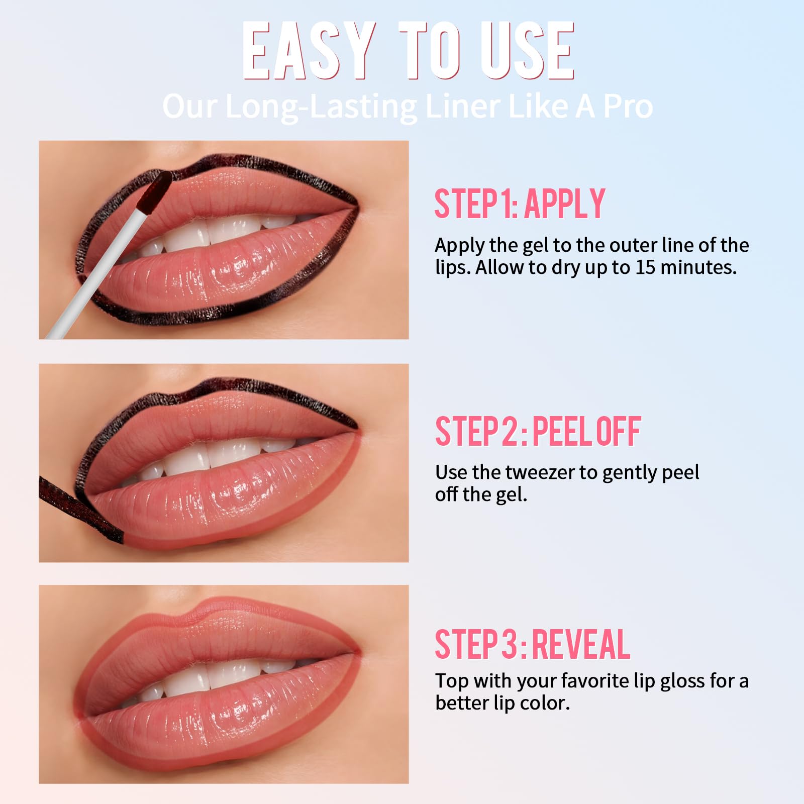 Vevivia Lip Stain natural formula nourishes lips during wear