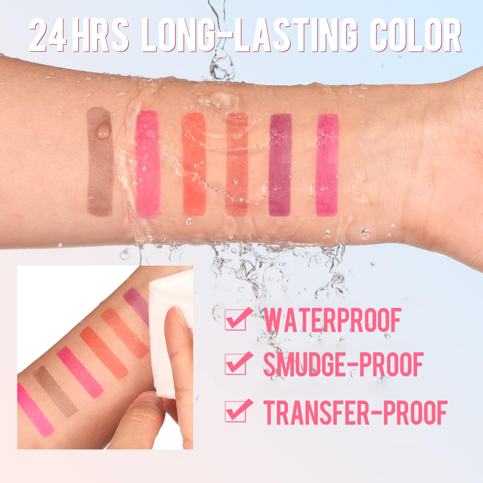 Vevivia Lip Stain six-shade range for versatile looks