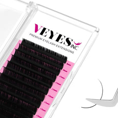 VEYES INC Classic Volume Lashes pack with premium silk fibers for natural-looking fullness.