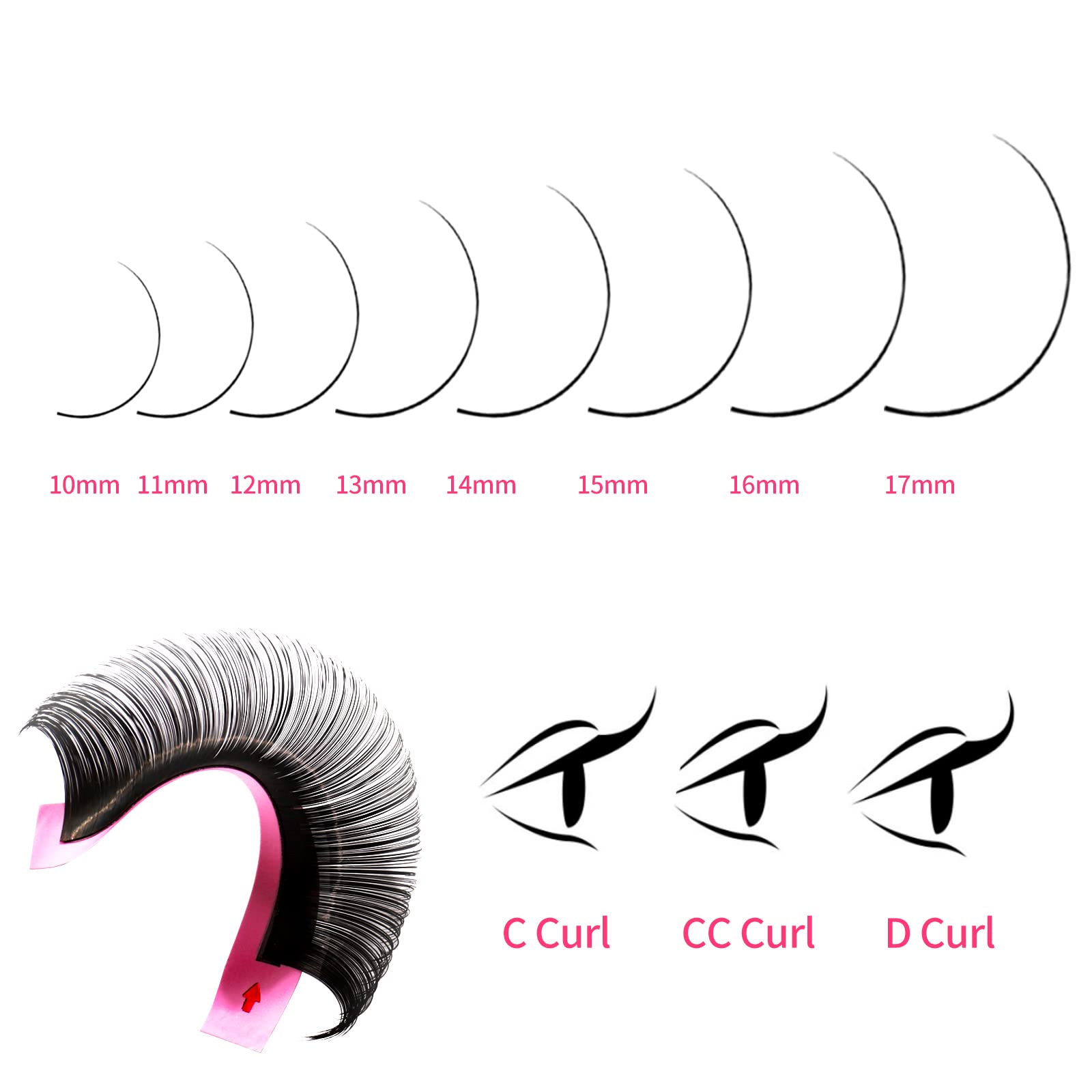 VEYES INC lashes show no glue residue at the root for neat, easy application